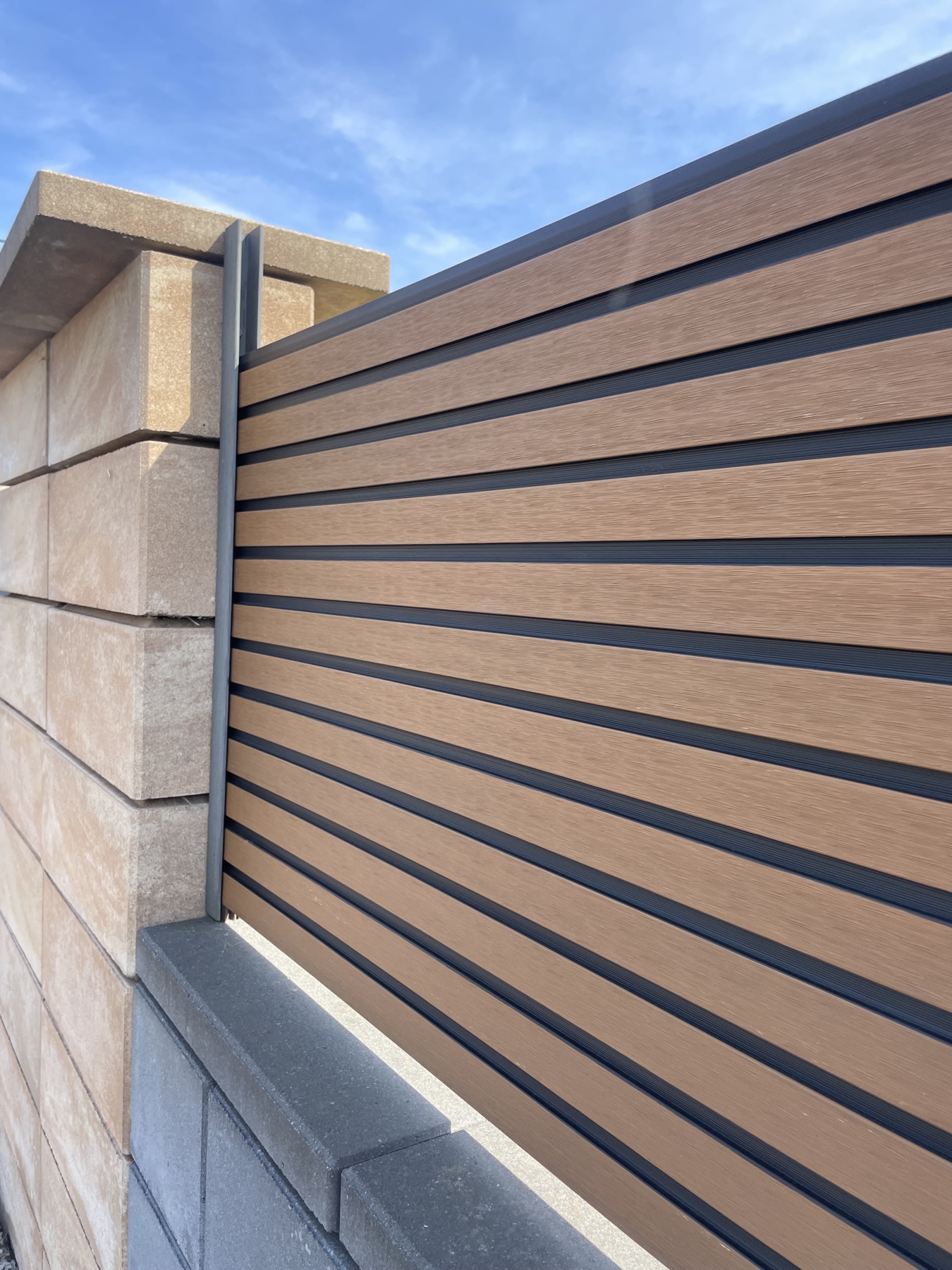 lamele ogrodzeniowe kompozytowe